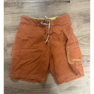 S/01 Stussy Board‎ Short Swim Trunks Sicily Sunset Color Variant 31" Waist Men's